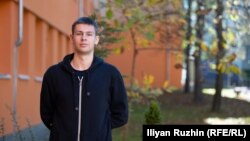 Александър Рачин, който тази година не може да продължи да играе волейбол.