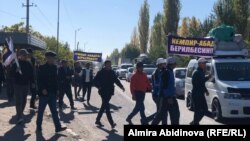 Жөө жүрүшкө чыккандар. 22-октябрь, 2022-жыл. 