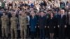 Lithuania - Farewell to American soldiers who died at Pabradė training ground. Vilnius, 3Apr2025