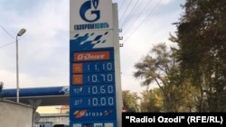 АЗС в Душанбе, 18 октября 2021 года