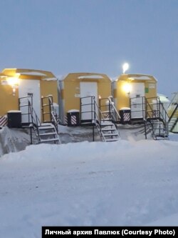 Вахтачылар яши торган вагоннар