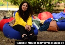 Моніка Тадевосян, авторка проєкту про створення простору для студентів у Запорізькому національному університеті