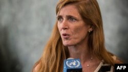 سامانتا پاور، نماینده آمریکا در سازمان ملل متحد گزارش‌ها درباره نصب هزار سانتریفیوژ دیگر در تاسیسات هسته‌ای ایران را نگران‌کننده می‌داند