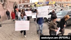 Марш в защиту Аси Хачатрян, Ереван, 29 марта 2018 г․ 