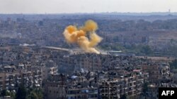 بمباران حلب