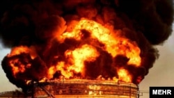 اتش‌سوزی در مجتمع پتروشیمی ماهشهر
