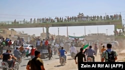 طرفداران اپوزیسیون سوریه در استان ادلب 