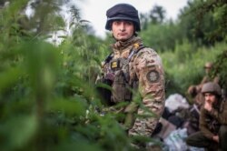 Украинский военный в Луганской области, июнь 2022 года