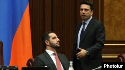 Ռուբեն Ռուբինյանը և Ալեն Սիմոնյանը