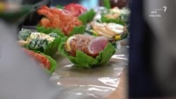 نمایش غذاهای مصنوعی در ژاپن