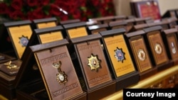 Мамлекеттик сыйлыктарды тапшыруу учуру. 2-сентябрь, 2022-жыл.