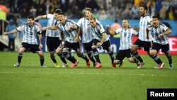 Сборная Аргентины вышла в финал чемпионата мира по футболу