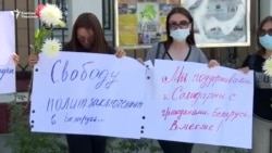 Бишкекте беларус элин колдогон акция өттү