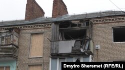 Наслідки російського обстрілу в Очакові, архівне фото