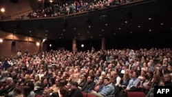 یکی از سالن‌های نمایش فیلم در جشنواره ساندنس (عکس آرشیوی)