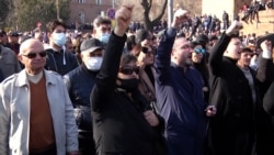 Opposition And Military Supporters Continue Protests In Yerevan