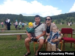 Фангиз Шарифгалеев с семьей