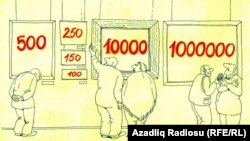 اثری از رشید شریف، کاریکاتوریستی از جمهوری آذربایجان