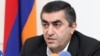Armenia - Armen Rustamian, a leader of the opposition Armenian Revolutionary Federation, at a news conference.