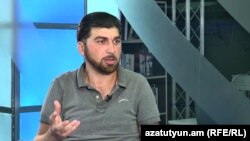 Давид Санасарян в студии «Азатутюн ТВ», Ереван, 18 сентября 2017 г․  