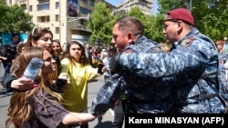 Անհնազանդության ակցիաները Երևանում, մայիս, 2022թ.