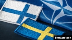 ՆԱՏՕ-ի, Ֆինլանդիայի և Շվեդիայի դրոշները, արխիվ