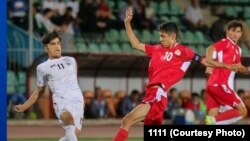 Дастаи мунтахаби наврасони то 16-солаи футболи Тоҷикистон.