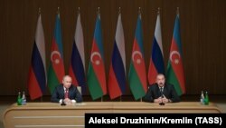 Встреча президентов России и Азербайджана в Баку, 27 сентября 2018 г․