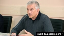 Російський глава окупованого Криму Сергій Аксьонов