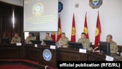 Машыгууга аталган аймактагы тиешелүү мекеме-органдардын өкүлдөрү катышты. 