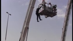 "İntihar körpü"sündə 3-cü olay:  Fəqan Nəsibov qurtarıldı