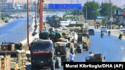 Турецька військова колона у провінції Ідліб, Сирія, серпень 2019 року