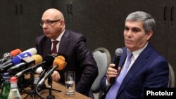 Хачатур Кокобелян и Арам Саргсян