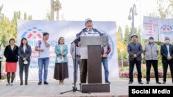 "Биримдик" партиясы 2020-жылкы парламенттик шайлоодо.