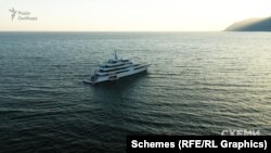 За даними українських правоохоронців, на сьогодні яхта перебуває під арештом у двох провадженнях щодо Медведчука 