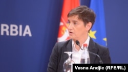 Serbian Prime Minister Ana Brnabic