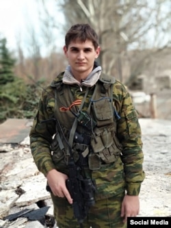 Никита Баенко, осуждённый за участие в боевых действиях против Украины