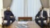 Armenia - Foreign Minister Ararat Mirzoyan meets with Sanjay Verma, an Indian Ministry of External Affairs secretary, Yerevan, July 4, 2022.