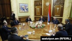 Встреча премьер-министра Армении Никола Пашиняна с секретарями совбезов государств-членов ОДКБ, Ереван, 17 июня 2022 г.