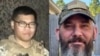 U.S. military veterans Andy Huynh (left) and Alexander Drueke (combo photo)