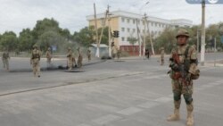 Нукус после протестов. 3 июля 2022 года. 