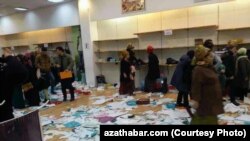 Отдел текстильной продукции торгового центра «Йимпаш», Ашхабад