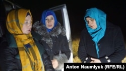 Задержанные жены обвиняемых по делу "Хизб ут-Тахрир"