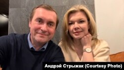 Андрэй Стрыжак і Ксенія Луцкіна
