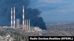 ТЕС горить, 22 лютого 2022 