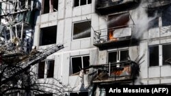 Наступствы бамбаваньняў у Чарнігаве, люты 2022. Ілюстрацыйнае фота