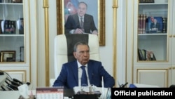 Ռամիզ Մեհդիևը Ադրբեջանի ԳԱԱ նախագահի պաշտոնում, 2020թ.
