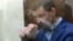 Sergei Furgal in court in Moscow on February 8.