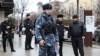 Сотрудники полиции в Грозном. Иллюстративная фотография