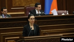 Գլխավոր դատախազ Աննա Վարդապետյանն Ազգային ժողովում, արխիվ